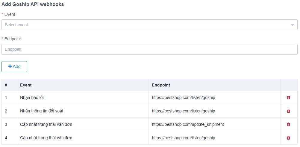 Goship Webhook